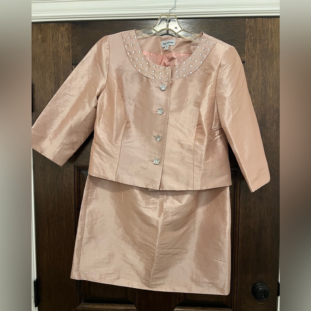 Nicole Shimmering Pink Fabric